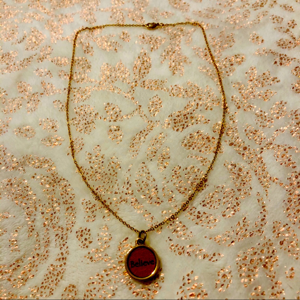 Dillon Rogers charm pendant Believe🌈3/$20